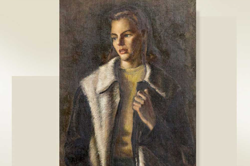 Portrait of Cora Nunnally (Lamar Dodd, 1940)