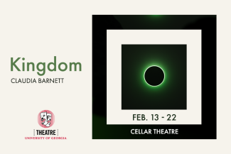 A green, hazy eclipse. 