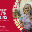 Alumni Chat with Jesslyn Rollins October 6, 2025. A young, smiling, blonde woman is pictured holding Biolyte products. 